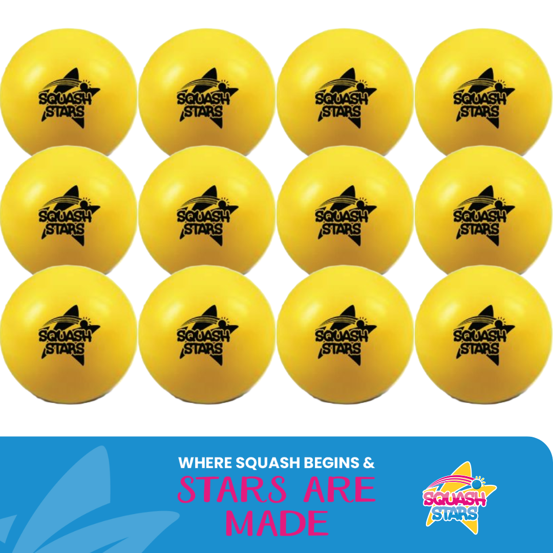 Squash Stars Replacement Balls (12)